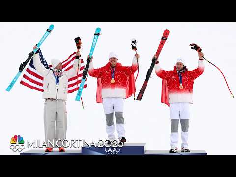 Swiss duo, USA's Ryan Cochran-Siegle take home Super-G medals | Winter Olympics 2026 | NBC Sports