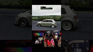 Golf R vs focus RS turbo in street race… #mk8golfr #assettocorsa #games #fyp #race #gaming #baby