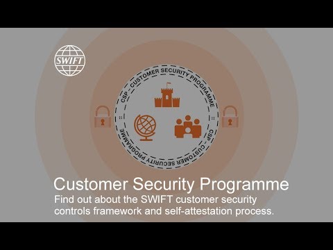 SWIFT customer security controls framework & attestation process