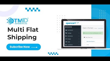 Multi Flat Shipping In OpenCart