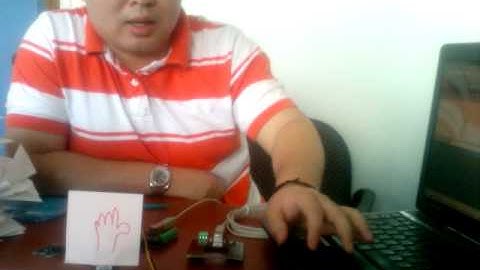 Phidgets: Interface for raise hand feature