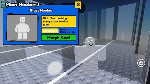 How To Get Glass Noobie | Find The Noobies Morph