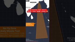 India’s 3560 KM Danger Zone! Agni-6 Testing? 🚀 #defencenews  #Shorts