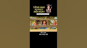 Tiếng Anh giao tiếp trực tuyến | 10 phút tiếng Anh mỗi ngày