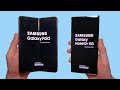 Galaxy Fold vs Galaxy Note 10+ 5G Speed Test, Speakers, Battery & Cameras!