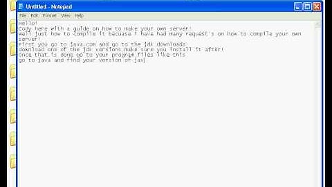 How to Compile your server!