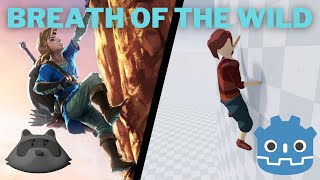 How to make Breath Of The Wild style Climbing in Godot!