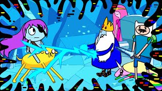 FNF “SLICED” PART14 - Pibby vs Jake & Ice King | Friday Night Funkin' Animation