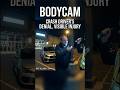 Bodycam: Crash Driver's Denial, Visible Injury