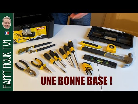 Une boite a outils standard: ici une Stanley