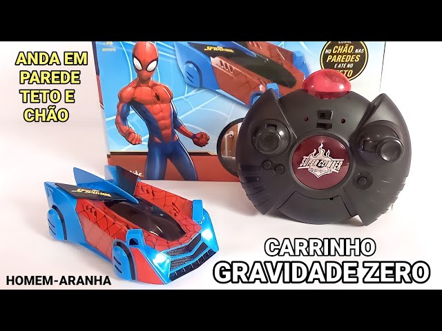 Veículo Controle Remoto 7 Funções Homem-Aranha Web Charge