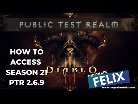 How To Launch Diablo 3 Patch 2.6.9 PTR & Tips