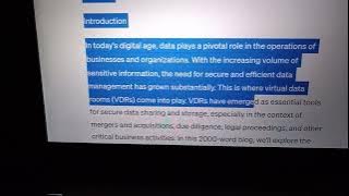 Choosing the Right Virtual Data Room Provider: Top Considerations