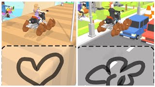Gambar Cinta dan Bunga Berhasil Menang ! Scribble Rider screenshot 4