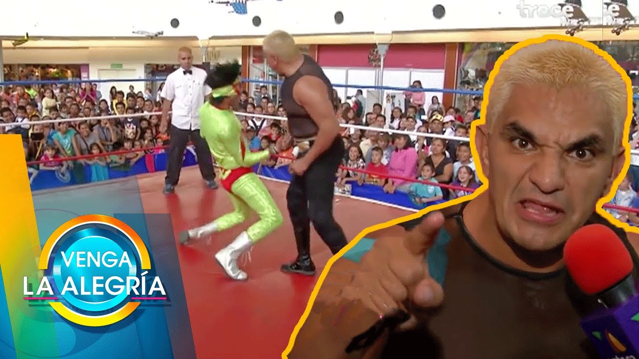 Los Destrampados se enfrentaron a Shoker y quedaron noqueados 🤼‍♂️ | Venga La Alegría