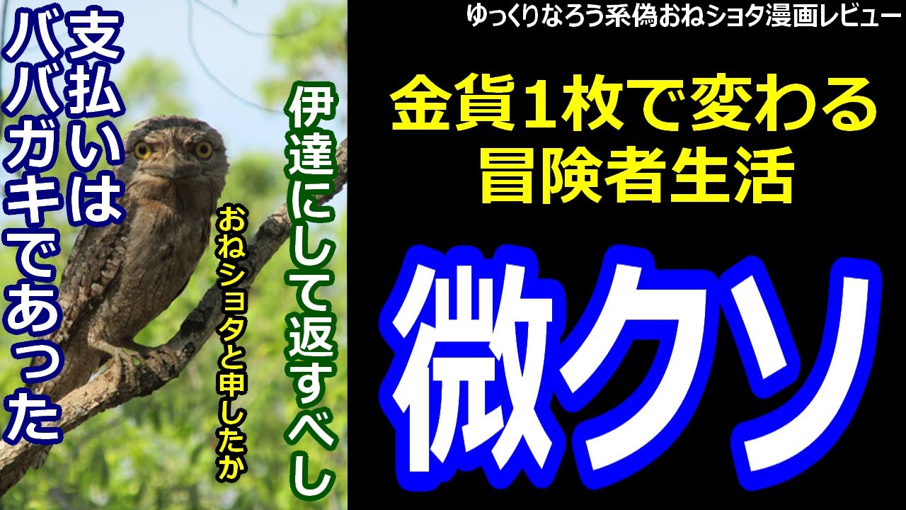 なろう系偽おねショタ漫画レビュー 金貨1枚で変わる冒険者生活 Youtube なろう系偽おねショタ漫画レビュー 金貨1枚で変わる冒険者生活 Youtube