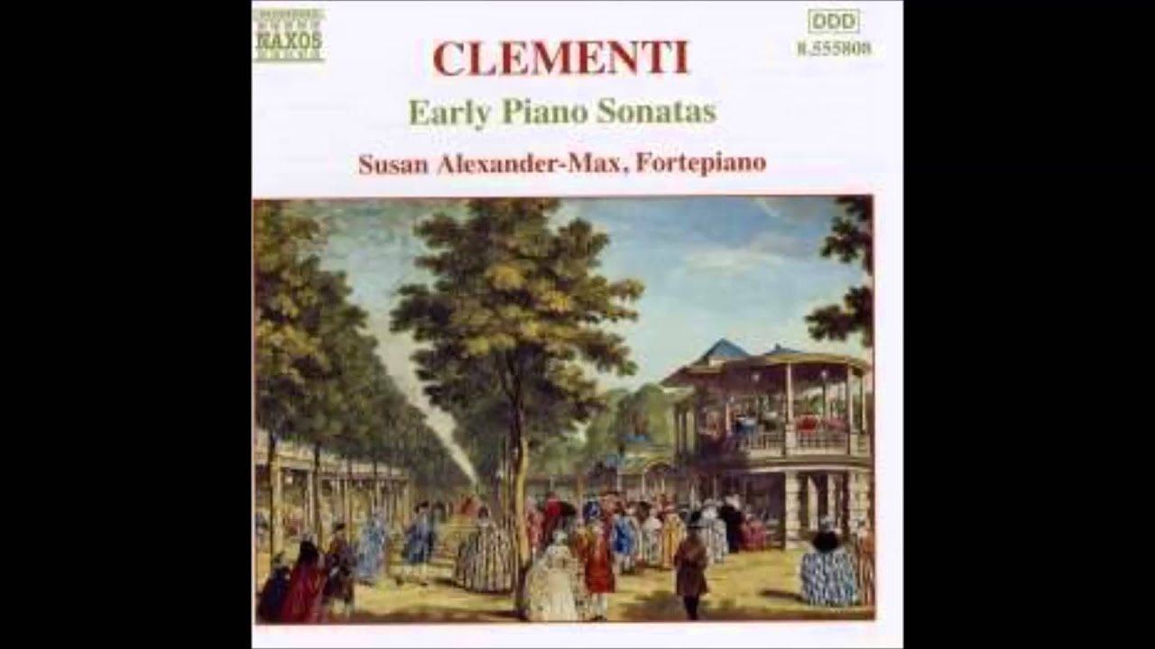 Muzio Clementi fortepiano Sonata in A major, Op.2, No.4 - YouTube