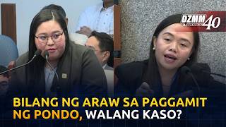 'Walang kaso:' COA auditor sa bilang ng araw sa paggasta ng confi funds | DZMM (12 August 2026)