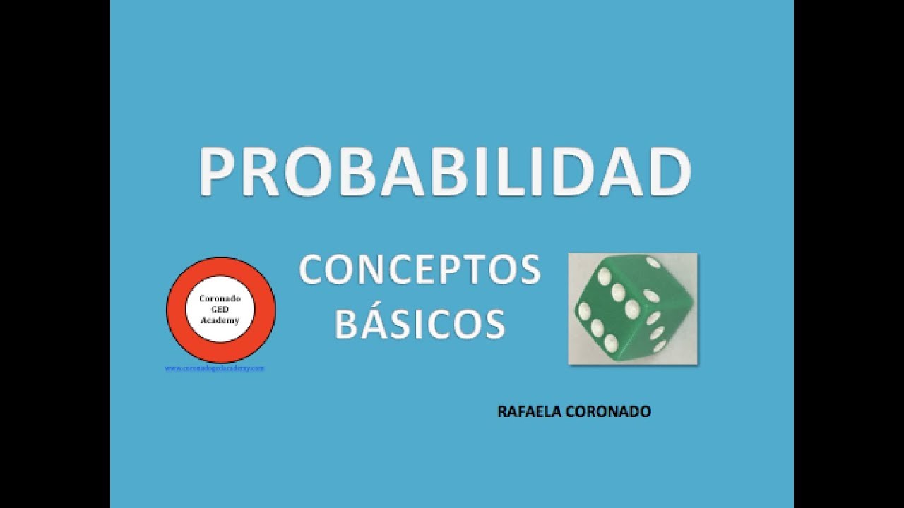 Probabilidad Conceptos Básicos YouTube Probabilidad Conceptos Básicos YouTube