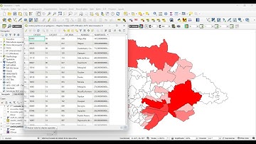 Cómo exportar datos de una tabla de atributos de QGIS a EXCEL