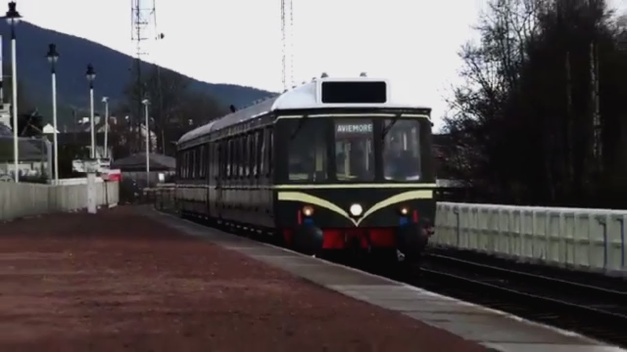 The Strathspey Railway class 117 DMU Day Out 13th February 2019