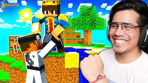 First Day In Minecraft Skyblock GONE WRONG😰