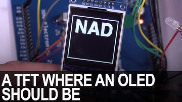 SDG #365 Reverse Engineering NAD D7050 OLED Replacement for IPS TFT