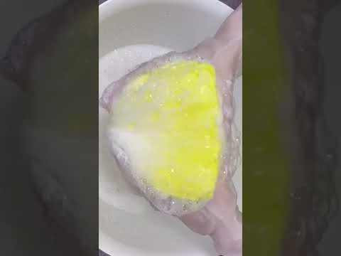 【ASMR】フルーツキャンディ🍭ソープでなめらか泡立て🧽🫧 fruits candee soap squeeze💕 #spongeasmr #spongesqueeze #bubble #石鹸