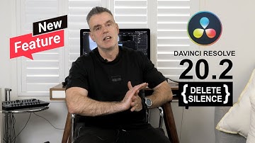 Faster, Punchier Edits with Ripple Delete Silence (DaVinci Resolve 20.2)