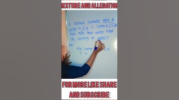 Mixture & allegation #maths😉#shortsfeed #shorts #shortvideo #youtubeshorts #mathematics #viral