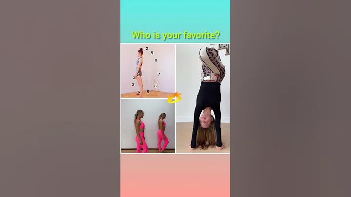 Anna Mcnulty vs Lexi Rivera vs The Rybka Twins | Tiktok Flexibility Challenge💕