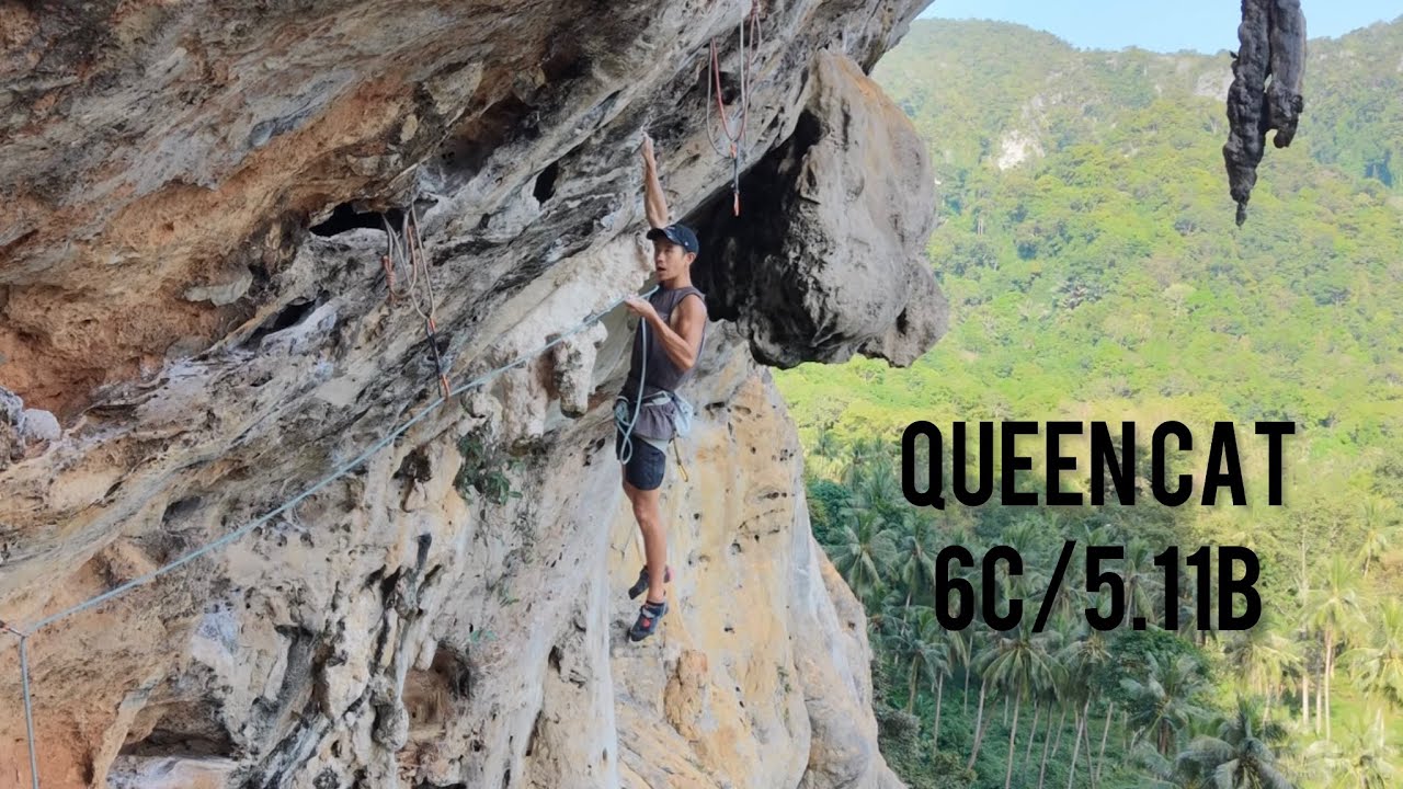 Oueen cat 6c/5.11b krabi tonsai 