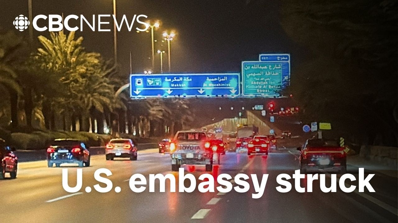 Saudi Arabia says Iranian drones hit U.S. Embassy in Riyadh