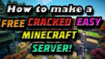 How to make a server for Cracked Minecraft 1.8.3/1.8.4 For Free! - Easy