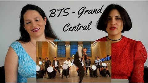 Nani and I react to BTS in Grand Central