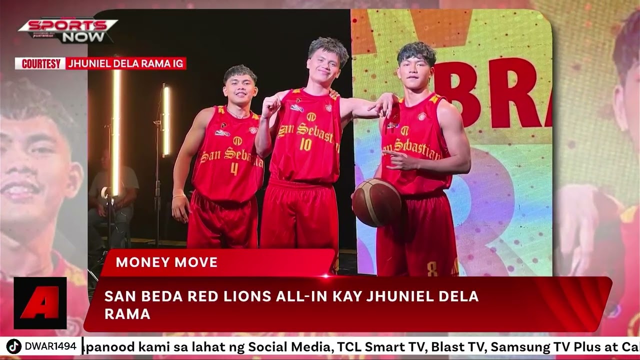 San Beda Red Lions all-in kay Jhuniel Dela Rama | SPORTS NOW