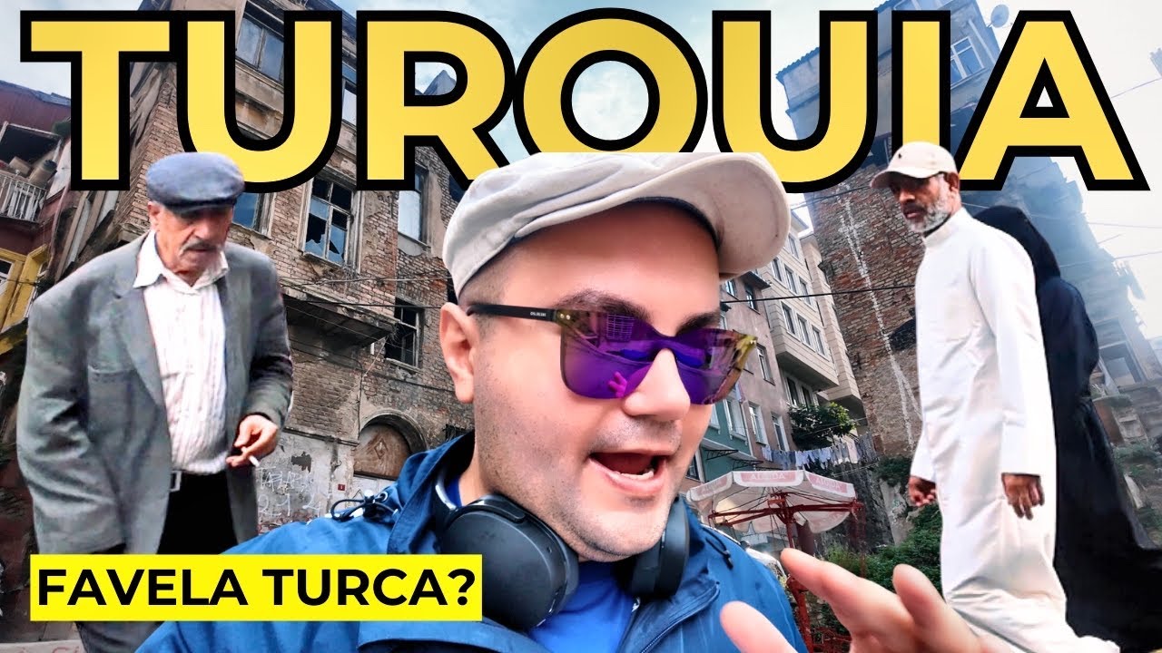 Visitei o Bairro MAIS PERIGOSO de Istambul Sozinho!