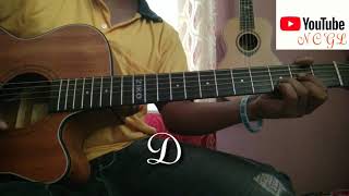 Video thumbnail of "Mero Hridaya ko - Adrian Dewan | Guitar lesson | Nepali Christian Guitar Lesson |"