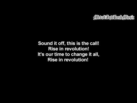 Skillet - Rise | Lyrics on screen | HD