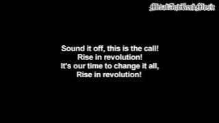 Skillet - Rise | Lyrics on screen | HD