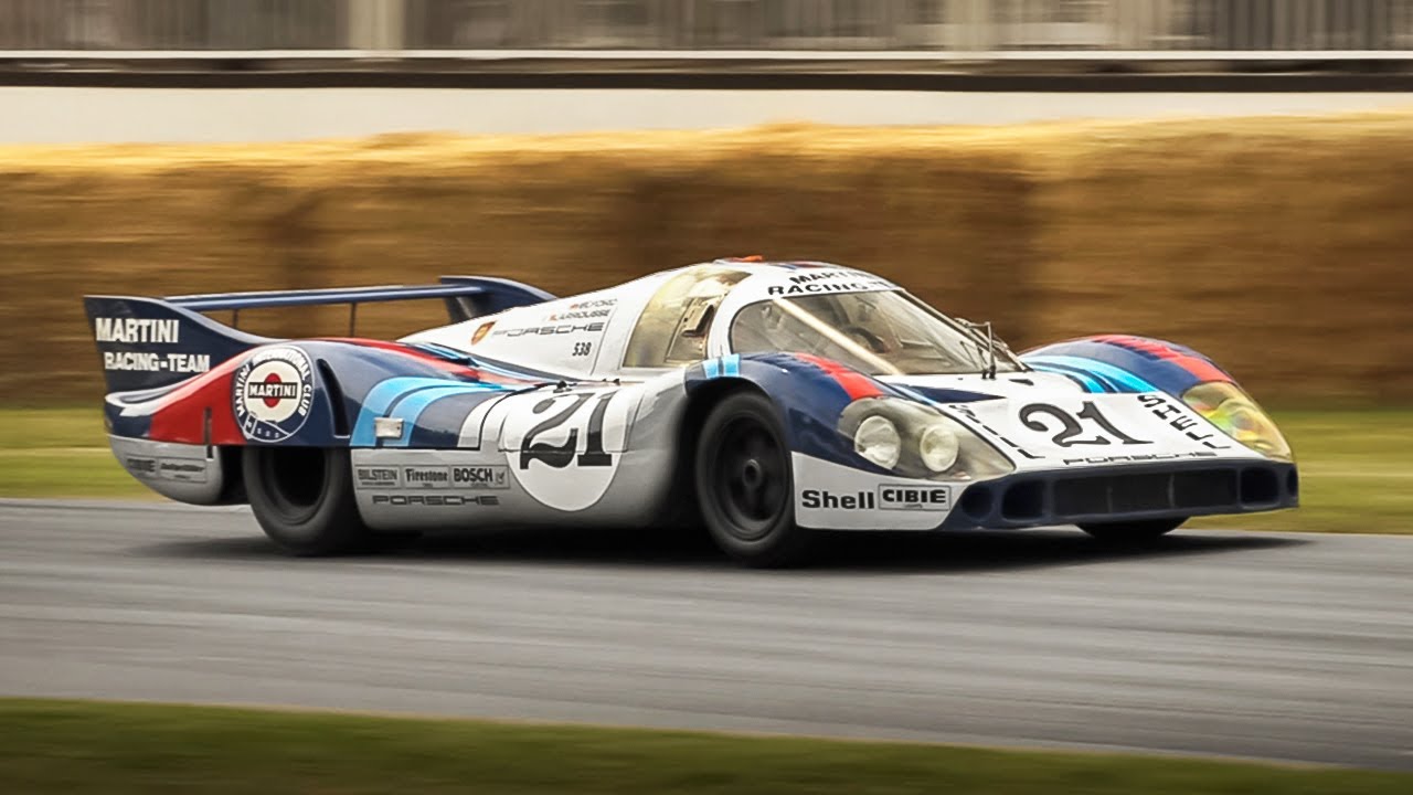 1971 917 LH Tail' Flat-12 Sound at Goodwood FoS! - YouTube