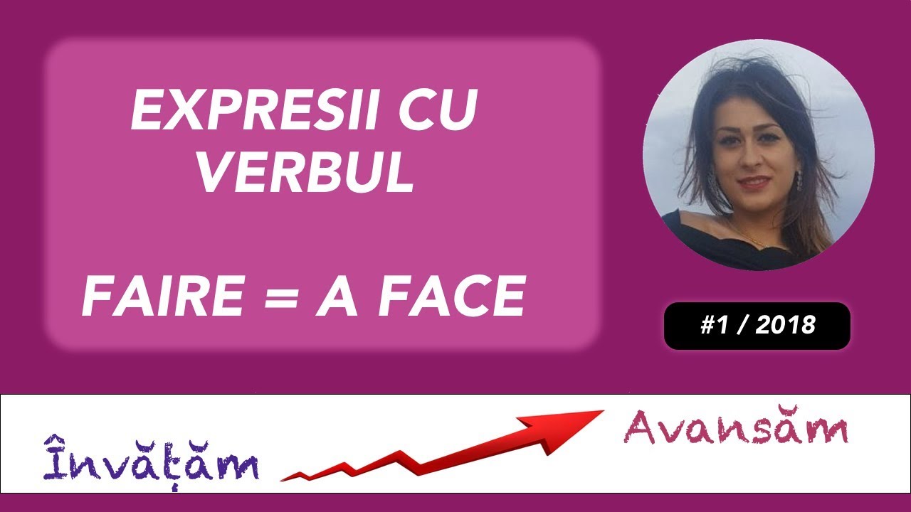 Expresii Cu Verbul Faire A Face Invata Franceza Cu Ioana