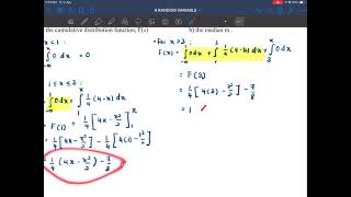 LECTURE CHAPTER 9: PDF TO CDF (CONTINUOUS RANDOM VARIABLES)