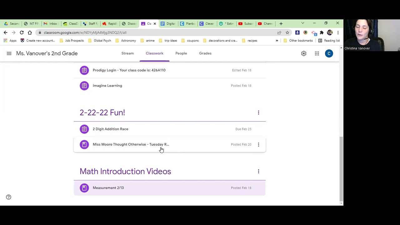 How to use google classroom at Digital Centers - YouTube