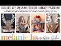 LEGIT OR SCAM?! TECH-CRAFTY Paint by Number PBN Kits Unboxing, Review & Swatching Paints for 4 Kits