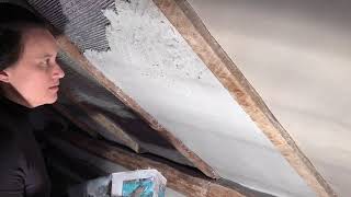 Full Time Lapse of One Plaster Ceiling Panel
