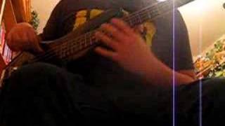 Video thumbnail of "my way bass cover"