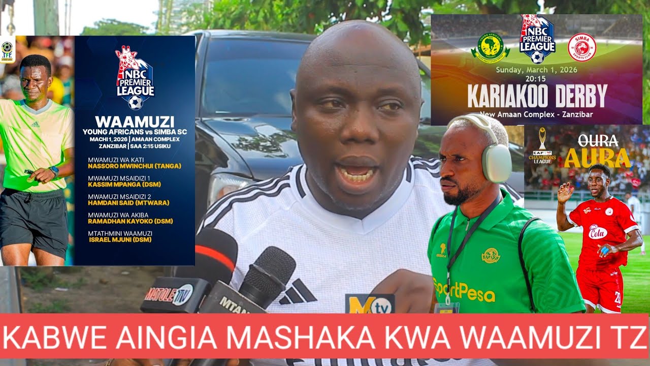 🚨KABWE AIBUKIA WAAMUZI WA DERBY,APANGA KIKOSI BORA KUELEKEA DERBY.