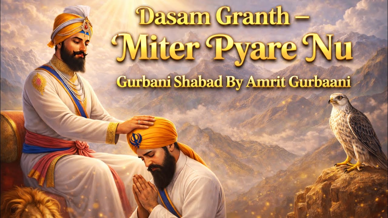 Miter Pyare Nu – Dasam Granth Shabad | Divine Gurbani by Amrit Gurbaani