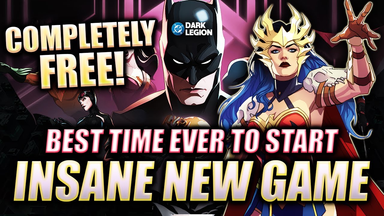 В этой НОВОЙ ИГРЕ вас ждёт БЕЗУМНОЕ и БЕСПЛАТНОЕ событие на Хэллоуин! Полный обзор DC: Dark Legion